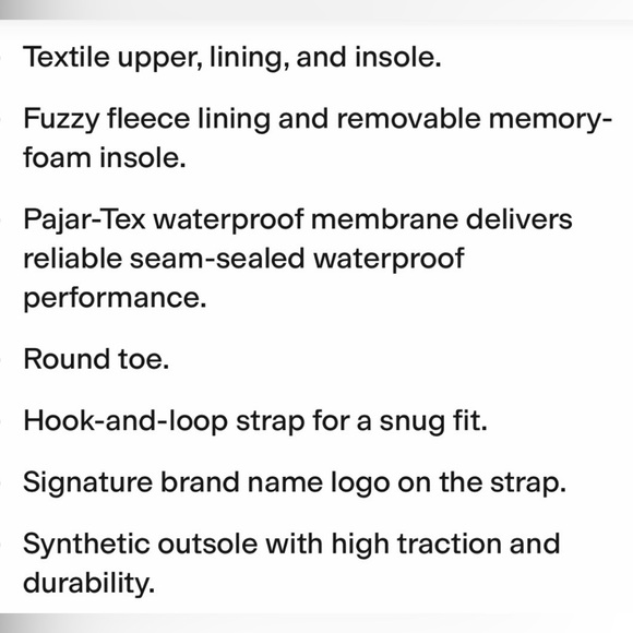 Pajar Women’s Moscou Black Ice Grip Waterproof Boots Faux Fur Lined 9 NIB NWT - Picture 7 of 7